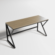 Alden Study Table in Wenge Colour For Discount